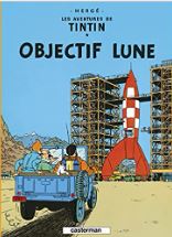 l'ambum Objectif Lune d'Herg - Tintin